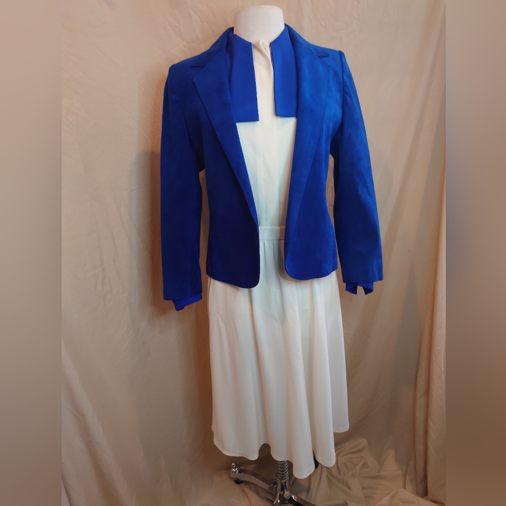 Elegant Blue Women's Jacket